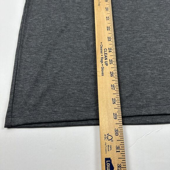 NWT ALFANI Men's Stretch T-shirt XXL Dark Textured Gray Short Sleeve  V-Neck - Picture 9 of 14